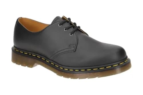 Dr. Martens 1461 Nappa Black Leather Shoes | Classic 3-Eye Oxford for Women & Men thumbnail 4