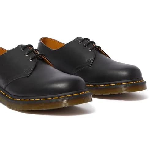Dr. Martens 1461 Nappa Black Leather Shoes | Classic 3-Eye Oxford for Women & Men thumbnail 3