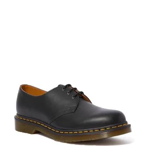 Dr. Martens 1461 Nappa Black Leather Oxford Shoes | Classic 3-Eye Design, Narrow Fit, 12 M US Men/13 M US Women thumbnail 5