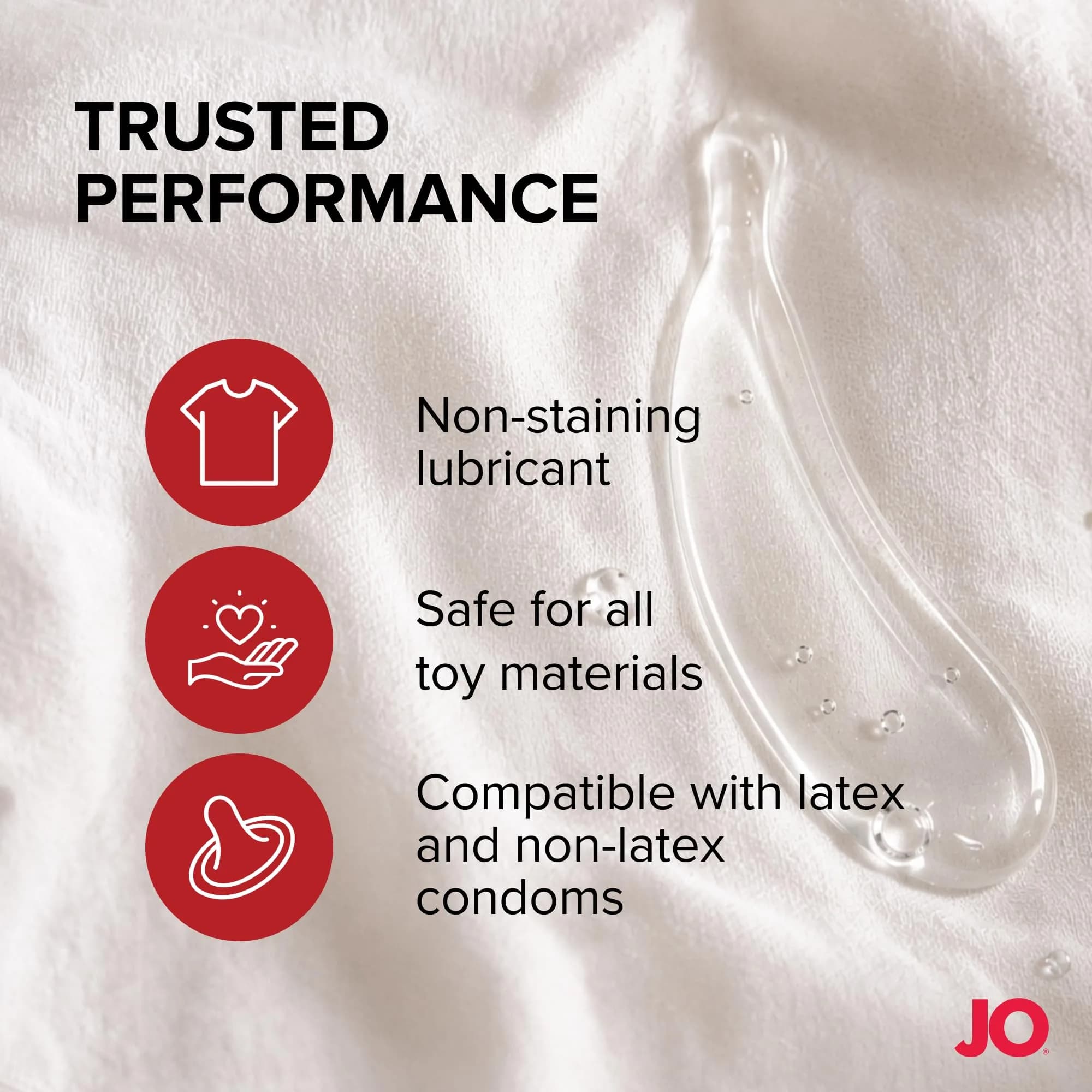 JO Original Water Based Personal Lubricant 120ml (4 fl oz) | Smooth Glide for Sex & Toys - view 7