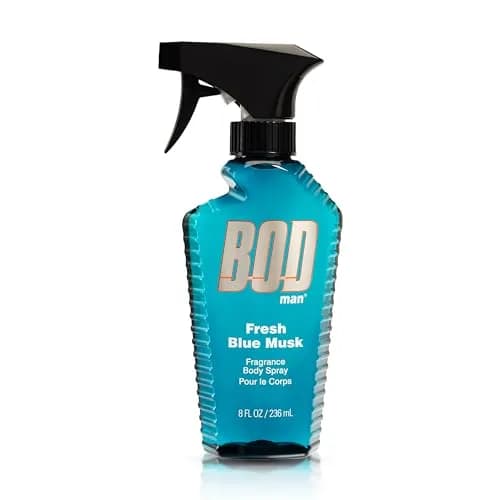 BOD man Fresh Blue Musk Body Spray 236ml (8 fl oz) | Long-Lasting Masculine Fragrance thumbnail 1