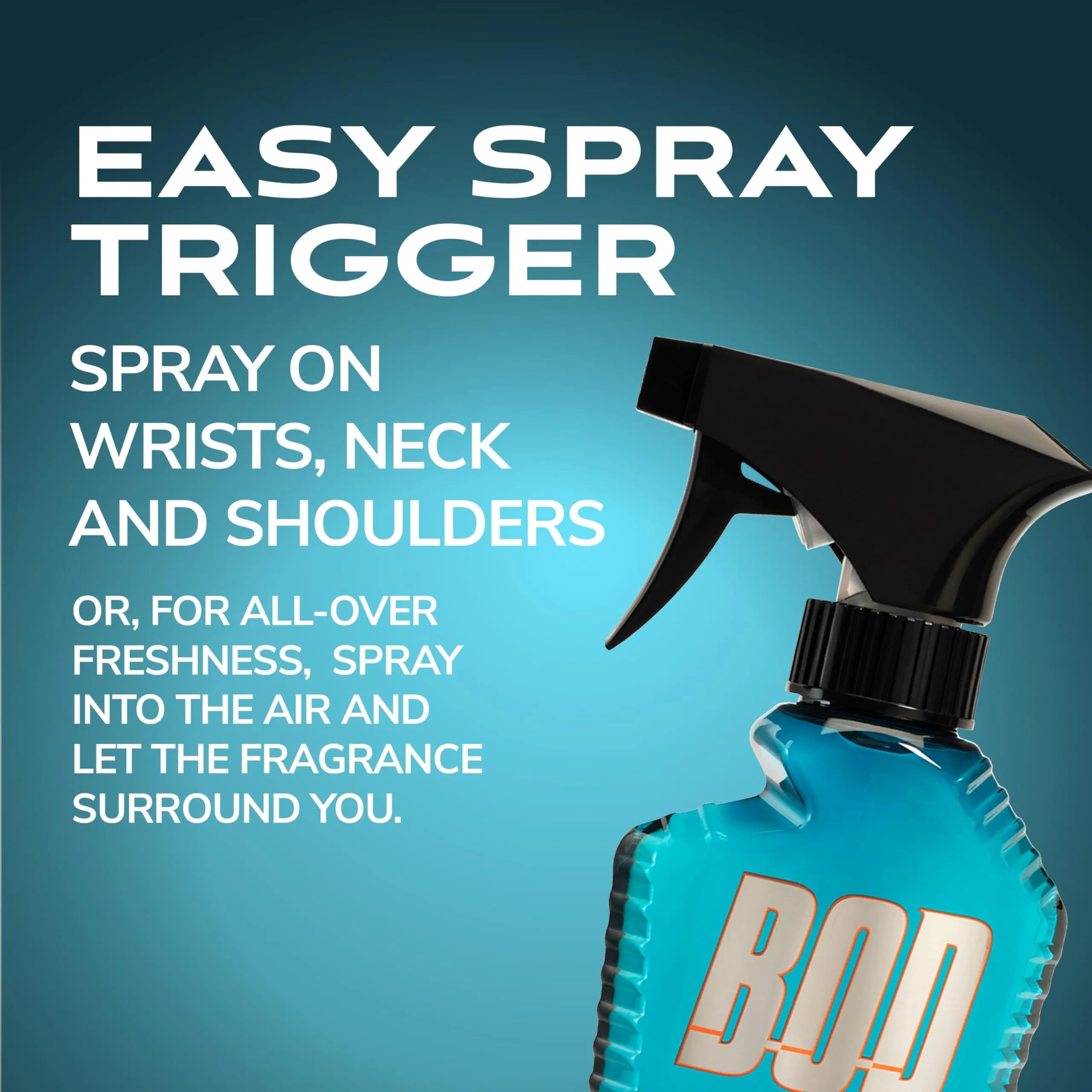 BOD man Fresh Blue Musk Body Spray 236ml (8 fl oz) | Long-Lasting Masculine Fragrance - view 2