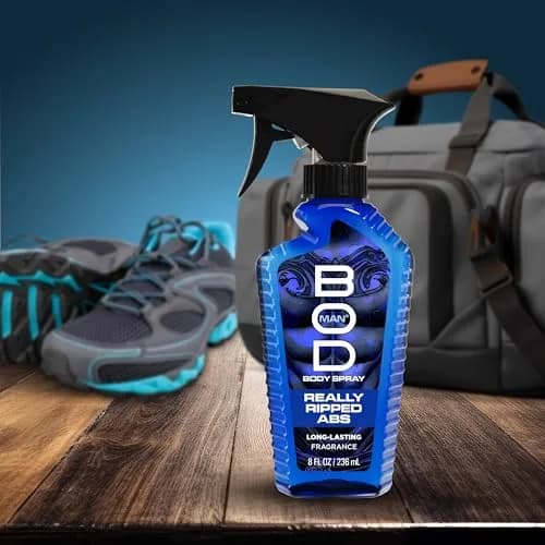 BOD man Really Ripped Abs Fragrance Body Spray 236ml (8 fl oz) | Long-Lasting Musk & Woody Scents thumbnail 5