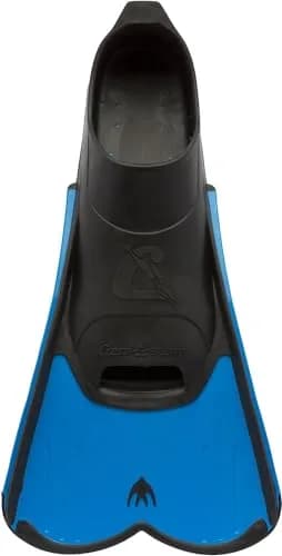 Cressi Light Short Full Foot Pocket Fins, Blue, 31/32 | Agile swim training fins for pool & snorkeling thumbnail 2
