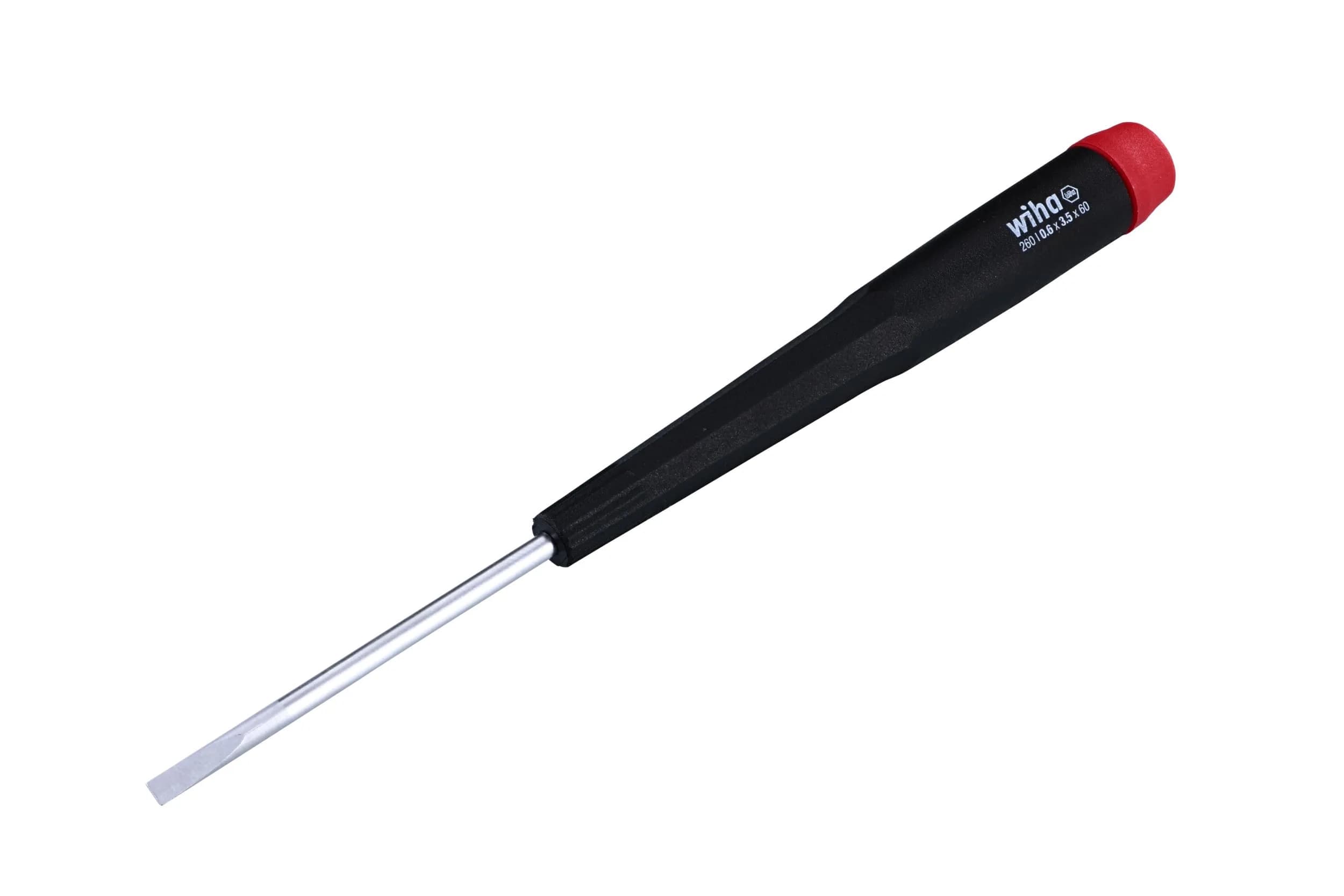 Wiha Slotted Screwdriver 3.5 x 60mm | Precision Chrome-Vanadium Steel Handle