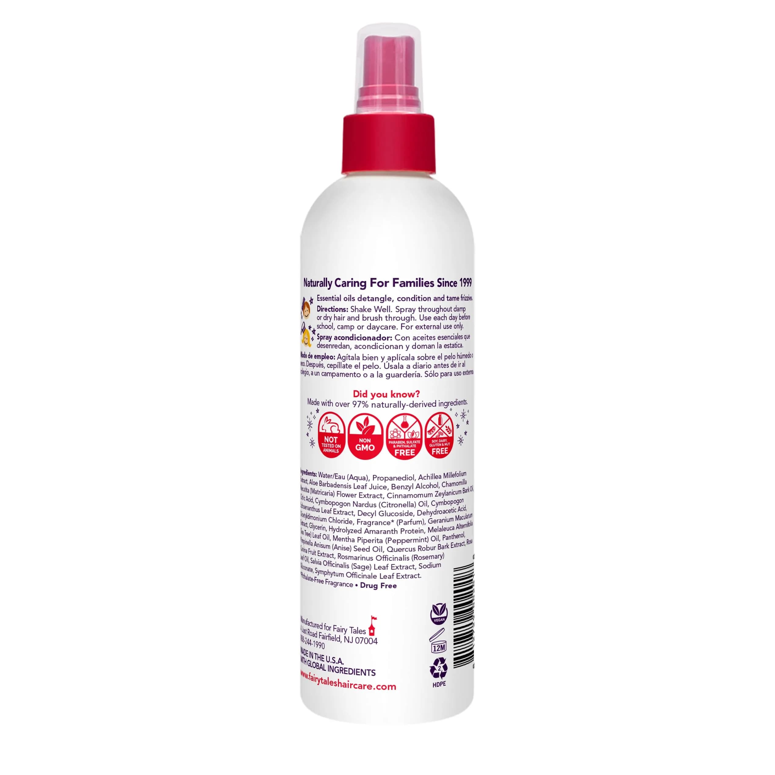 Fairy Tales Rosemary Repel Daily Kids Conditioning Spray - 8 Fl Oz Pack of 1 | Rosemary Scent - view 2