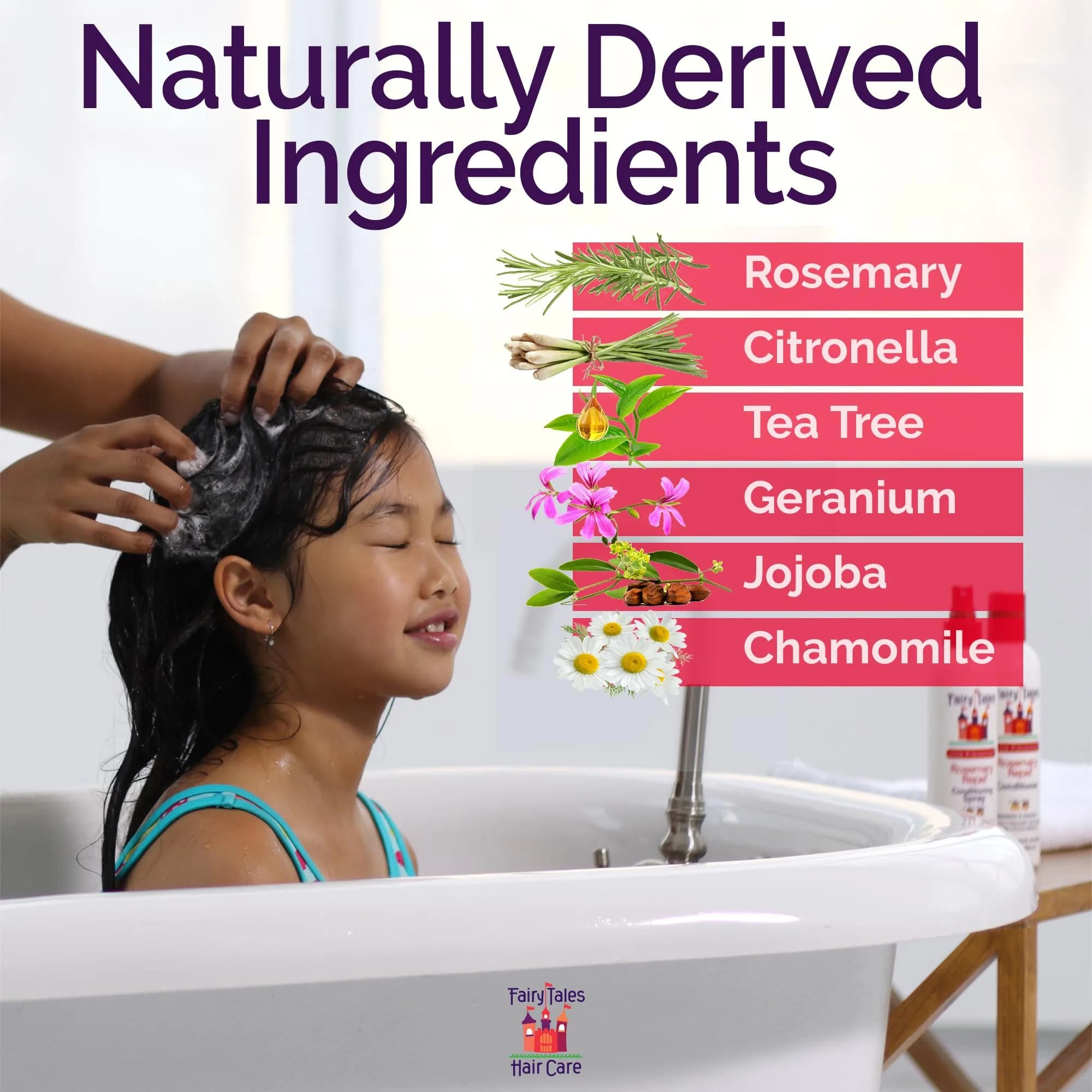 Fairy Tales Rosemary Repel Daily Kids Conditioning Spray - 8 Fl Oz Pack of 1 | Rosemary Scent - view 3