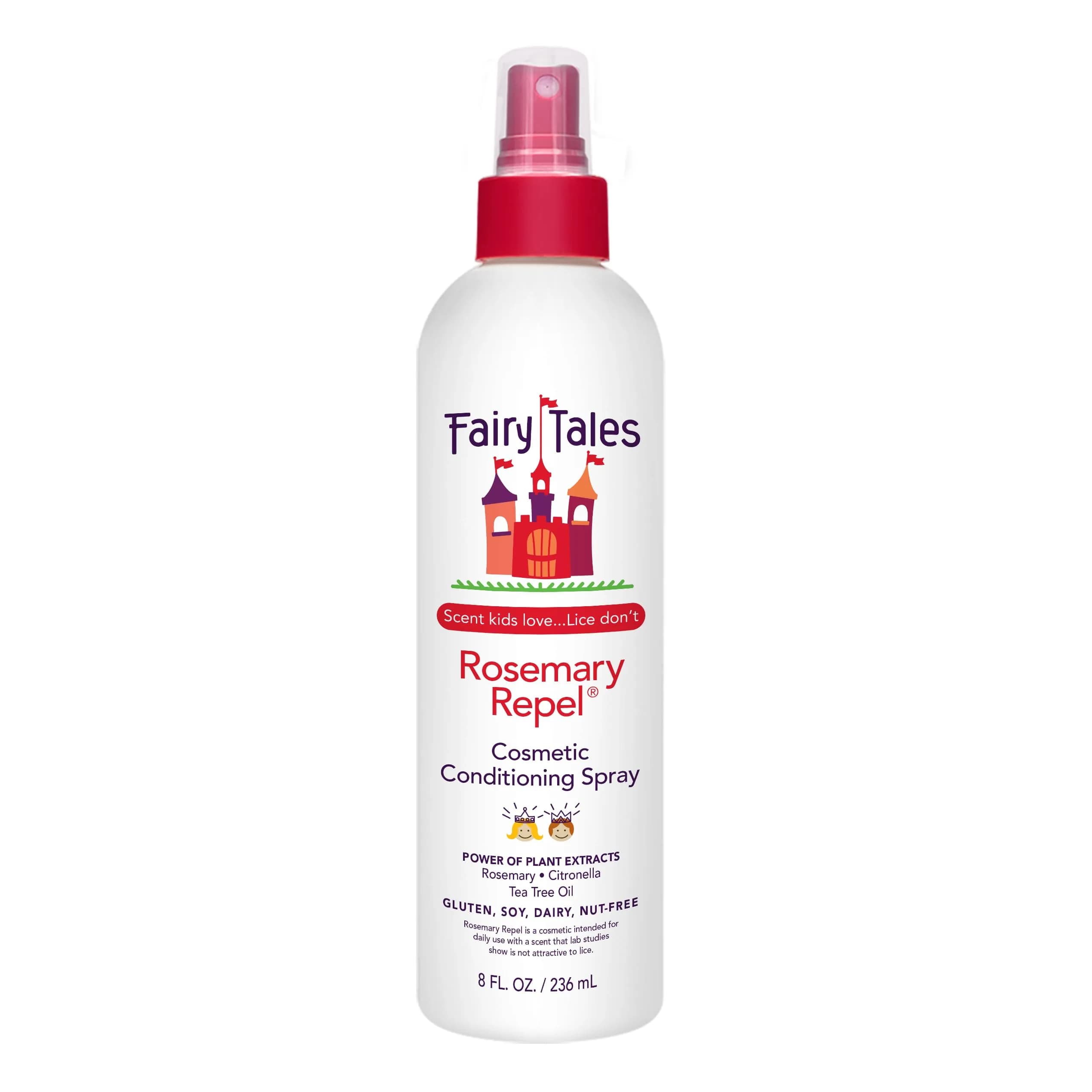 Fairy Tales Rosemary Repel Daily Kids Conditioning Spray Refill 946ml (32 Fl Oz) | Lice Defense Formula — Rosemary / 8 Fl Oz