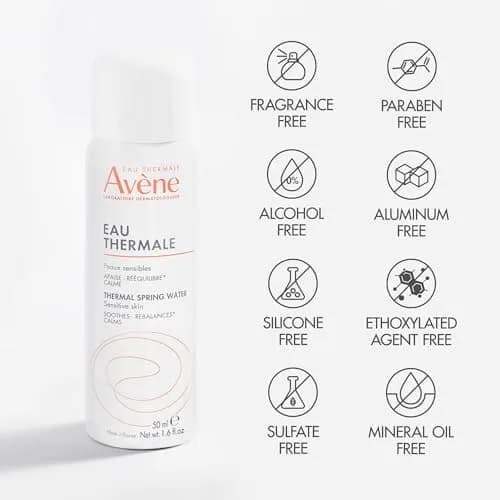 Eau Thermale Avène Thermal Spring Water Spray 50ml (1.6 Fl Oz) | Soothes Sensitive Skin thumbnail 7