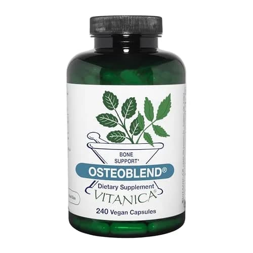 Vitanica OsteoBlend Bone Support Vegan 240 Capsules | Supports Bone Health & Density thumbnail 1