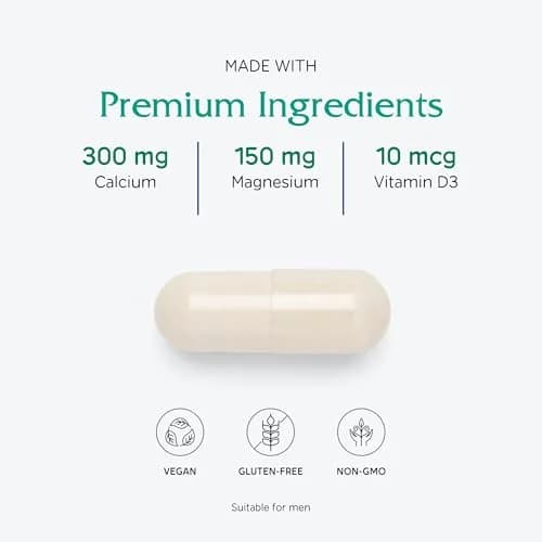 Vitanica OsteoBlend Bone Support Vegan 240 Capsules | Supports Bone Health & Density thumbnail 4