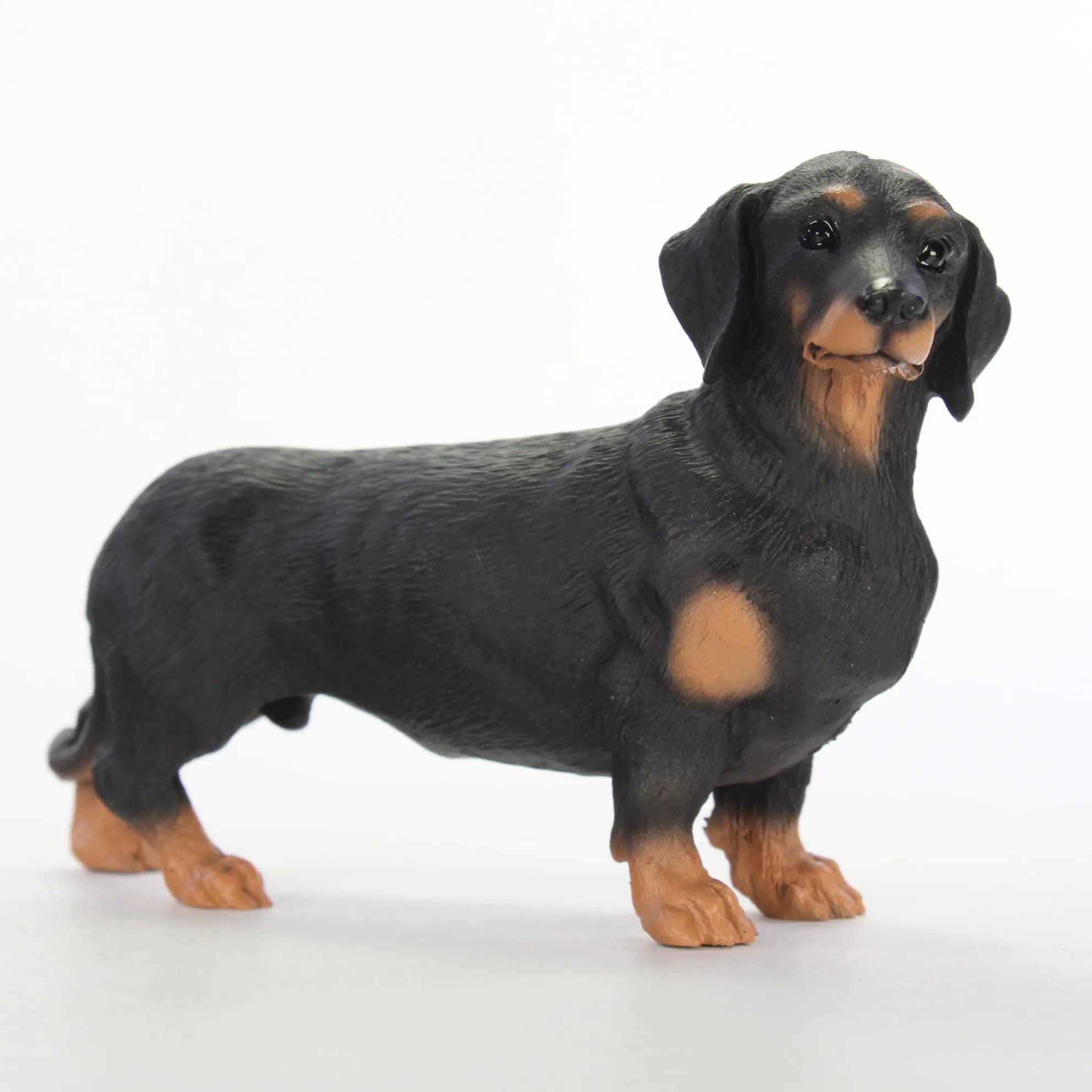 Conversation Concepts Black Dachshund Figurine 4"-5" | Handcrafted Animal Collectible