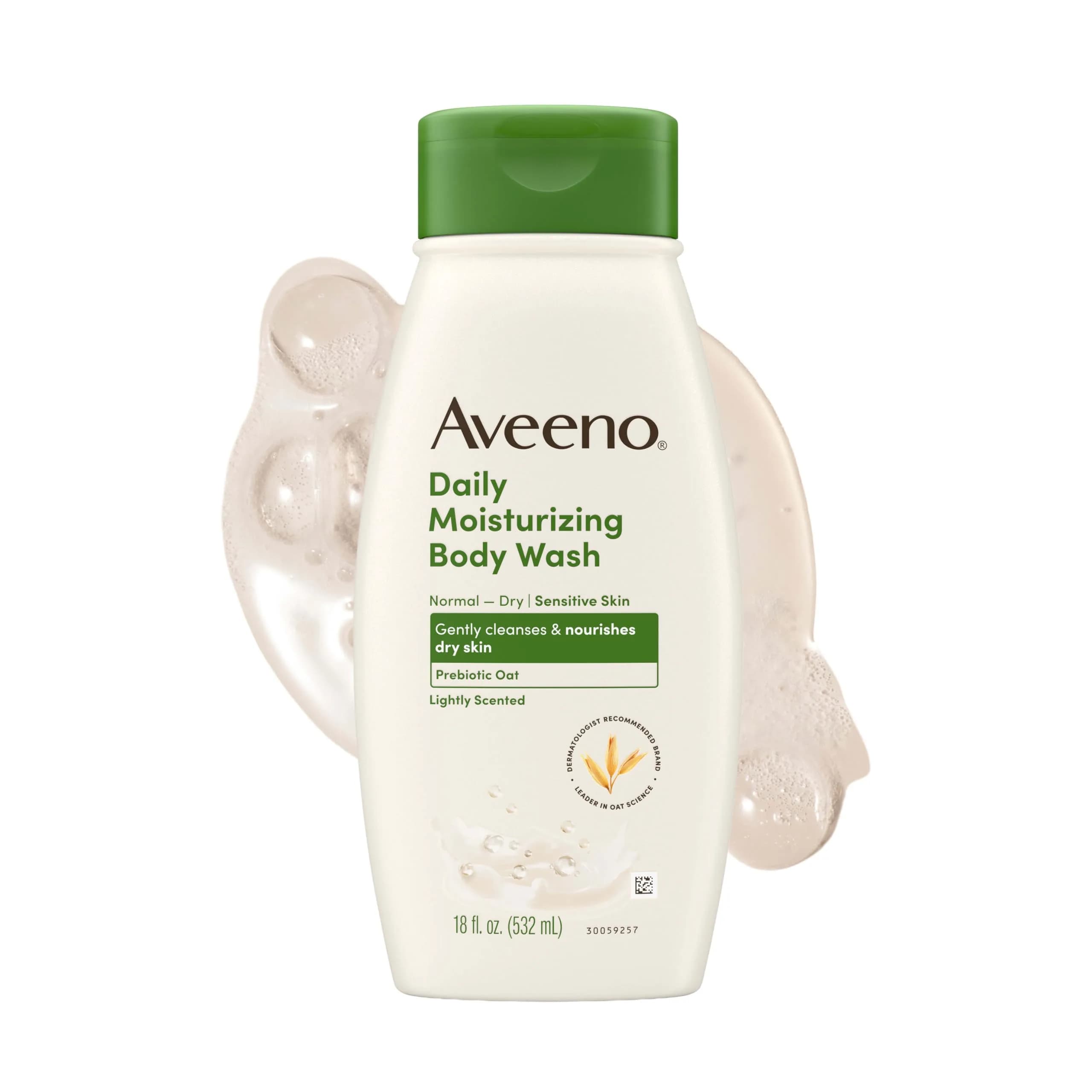 Aveeno Daily Moisturizing Body Wash 354ml (12 Fl Oz) | Hydrates Dry Skin — 18 Fl Oz