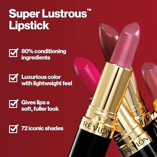 REVLON Super Lustrous Lipstick 315 Iced Mocha 3.5g (0.15 oz) | Creamy, Conditioning Formula for Fuller Lips thumbnail 4