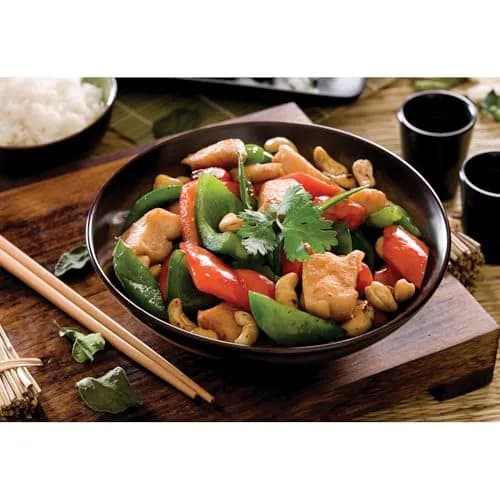 Helen's Asian Kitchen Premium Excalibur Non-Stick Wok, 14-Inch Flat Bottom | Traditional Asian Cooking Performance thumbnail 7