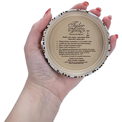 Tyler Candle Company 11 oz Scented Jar Candle | Floral & Fruity Aroma, 50-65 Hours Burn thumbnail 5