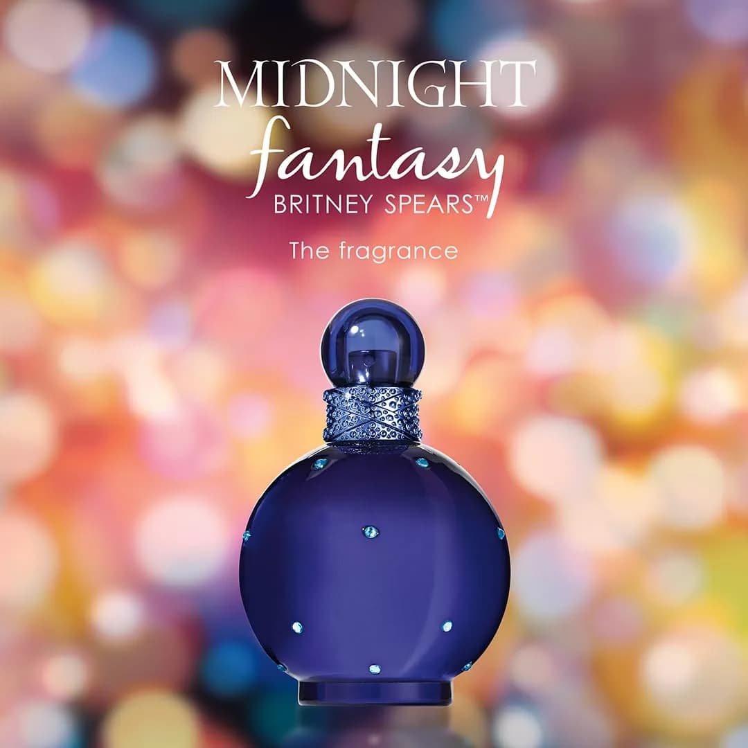 Britney Spears Midnight Fantasy Eau De Parfum Spray for Women 1 Fl Oz (29.57 ml) | Intoxicating Floral Amber Fruity Scent - view 5