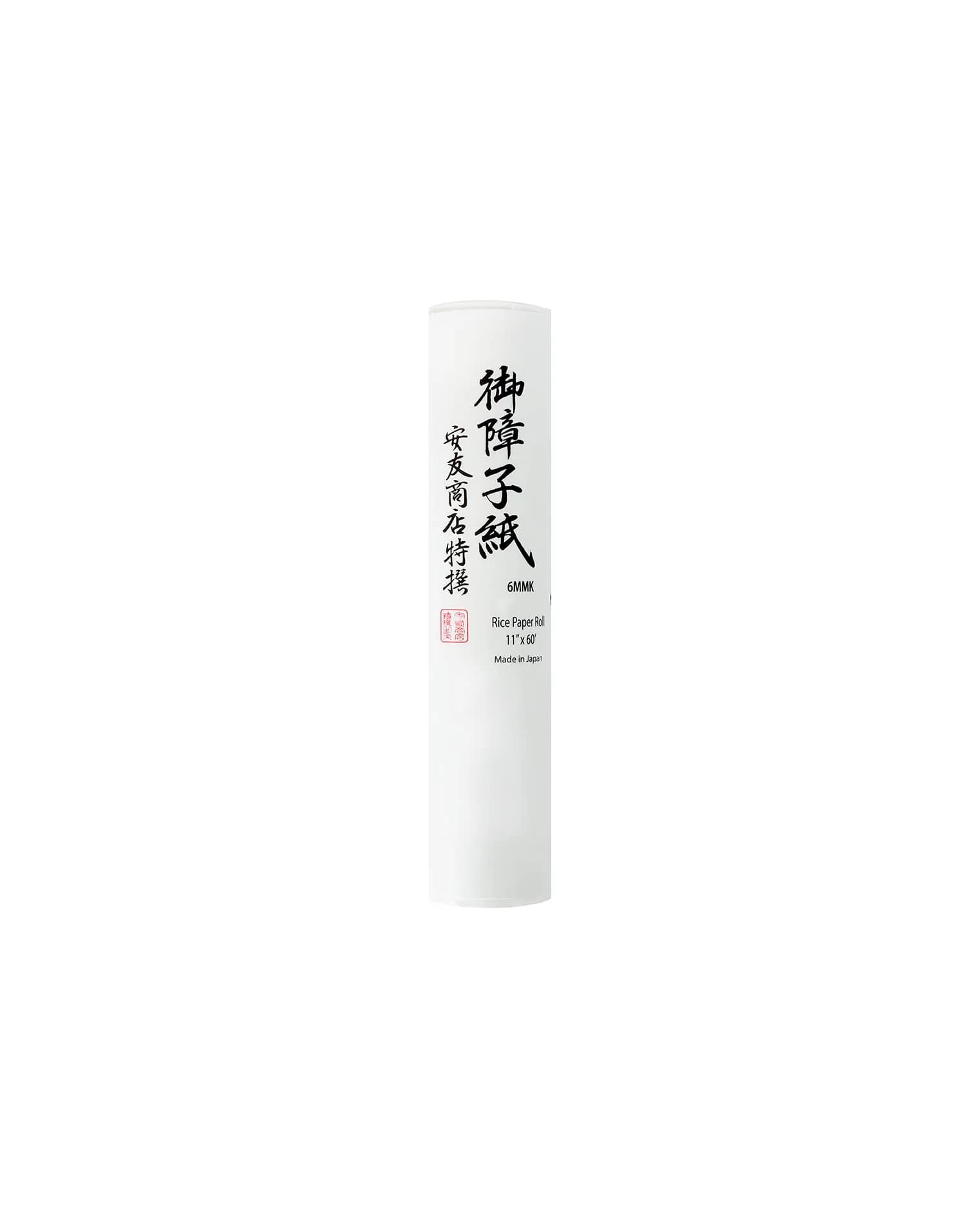 Yasutomo Rice Paper Roll 11" x 60' (27.94 cm x 18.29 m) | Acid-Free White Paper for Art & Drawing - main product image