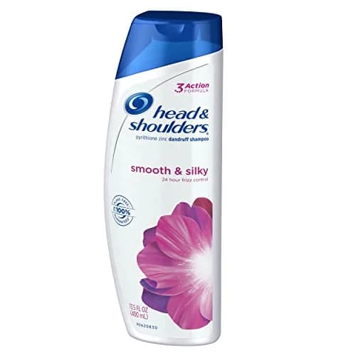 Head & Shoulders Smooth & Silky Anti-Dandruff Shampoo 399ml (13.5 Fl Oz) | 24-Hour Frizz Control thumbnail 6