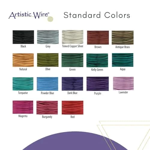 Artistic Wire 20 Gauge Silver Plated Copper Craft Wire 7.62m (25 ft) | Tarnish Resistant for Jewelry Making thumbnail 5