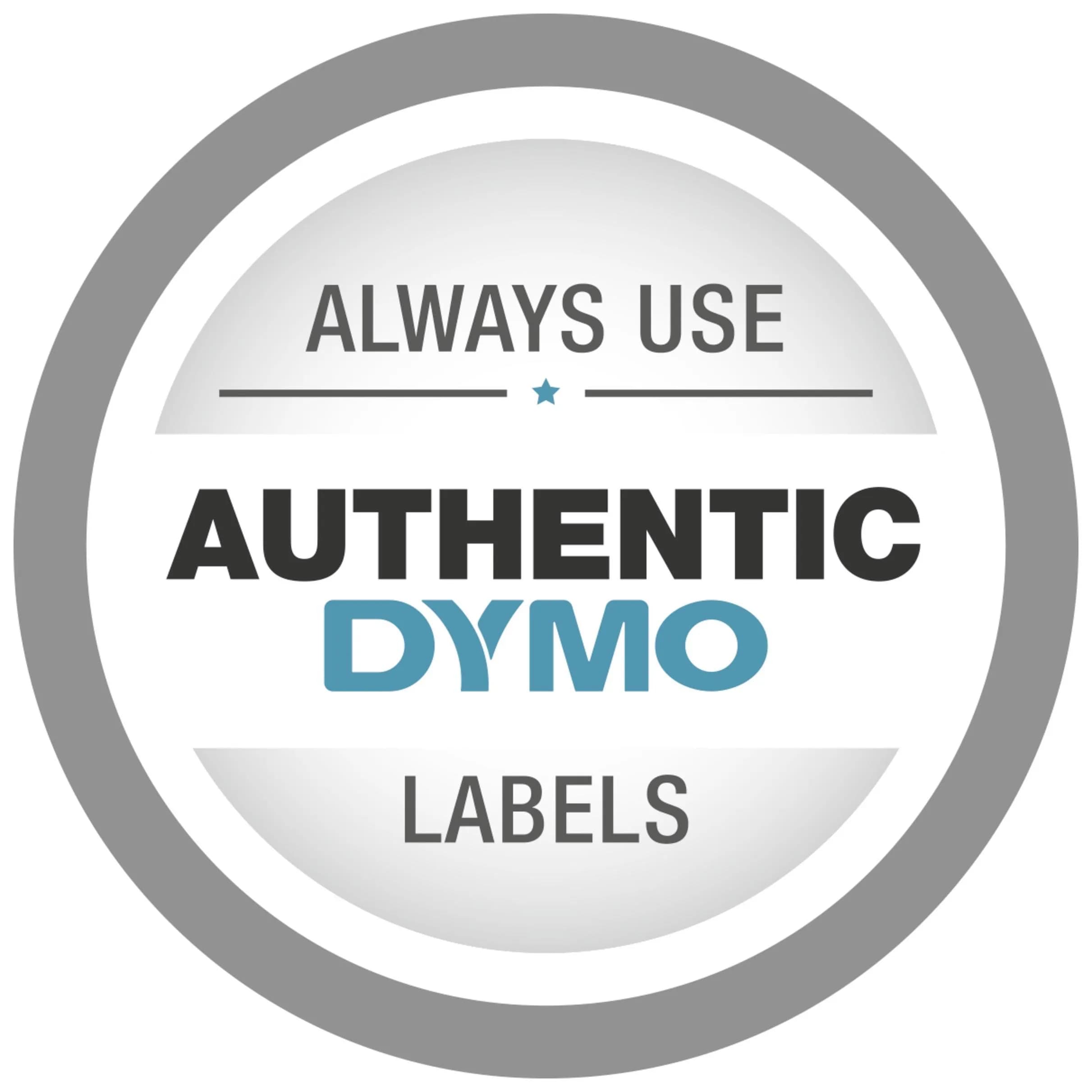 DYMO Rhino Industrial Vinyl Labels 1/2" Black Print on White Tape | Weatherproof & Chemical-Resistant - view 6