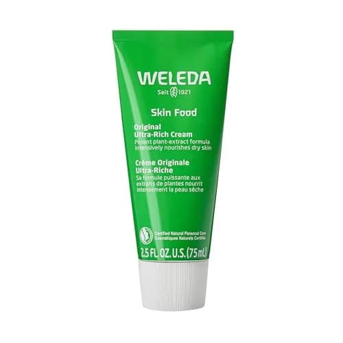 Weleda Skin Food Original Ultra-Rich Body Cream 75ml (2.5 Fl Oz) | NATRUE Certified Natural Hydration — 2.5 Fl Oz