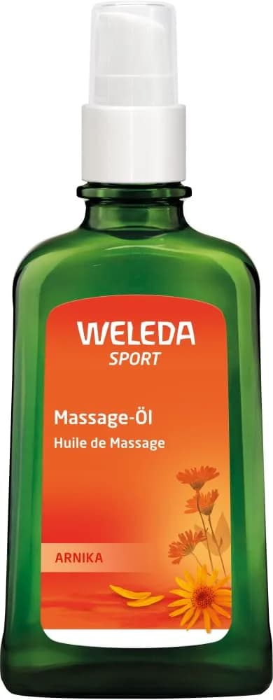 Weleda Arnica Muscle Massage Oil 3.4 Fl Oz | Plant-Rich Recovery Oil for Active Lifestyle