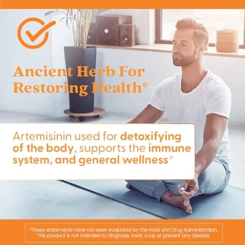 Doctor's BEST Artemisinin Supplement 200mg (90 Count Veg Caps) | Immune Support with Sweet Wormwood thumbnail 3