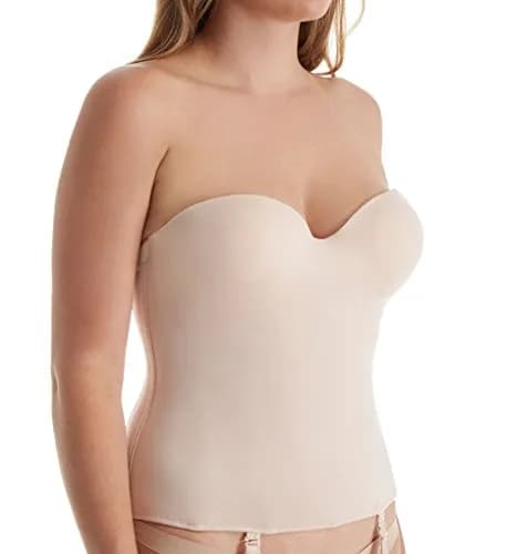 Carnival Women's Invisible Torsolette White 40B | Slim Waist & Curves Support thumbnail 2