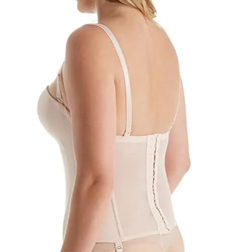 Carnival Women's Invisible Torsolette 40DD | Seamless Waist Cincher with Hidden Underwire thumbnail 4