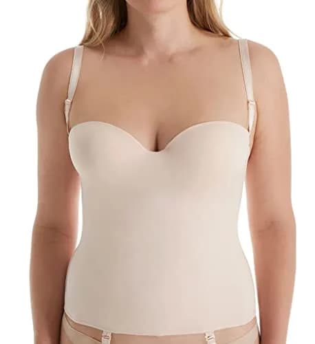 Carnival Women's Invisible Torsolette 40DD | Seamless Waist Cincher with Hidden Underwire thumbnail 3