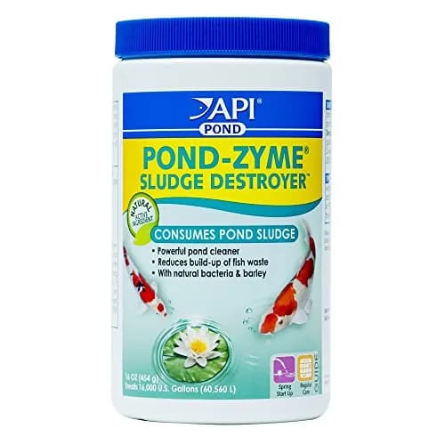 API Pond-Zyme Sludge Destroyer 16 oz | Natural Pond Bacteria for Up to 16,000 Gallons thumbnail 1