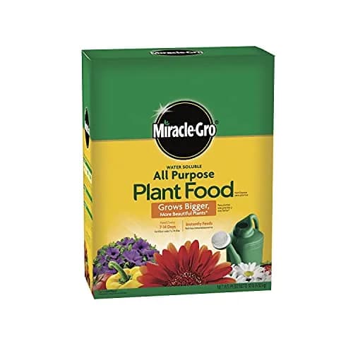 Miracle-Gro Water Soluble All Purpose Plant Food 4.54 kg (10 lb) | Feeds All Plants Instantly — 10 lb.
