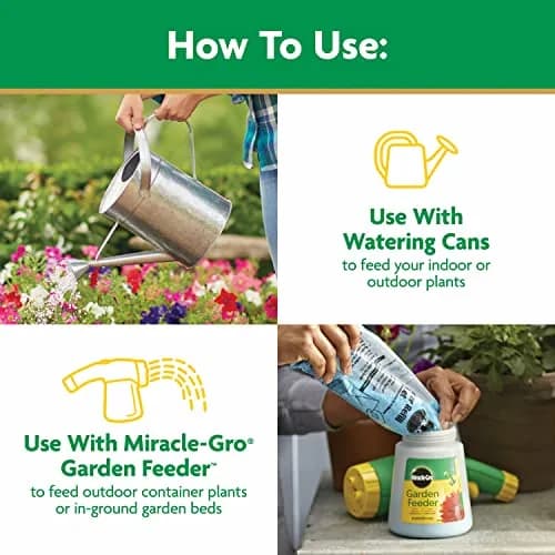 Miracle-Gro Water Soluble All Purpose Plant Food 4.54 kg (10 lb) | Feeds All Plants Instantly thumbnail 7