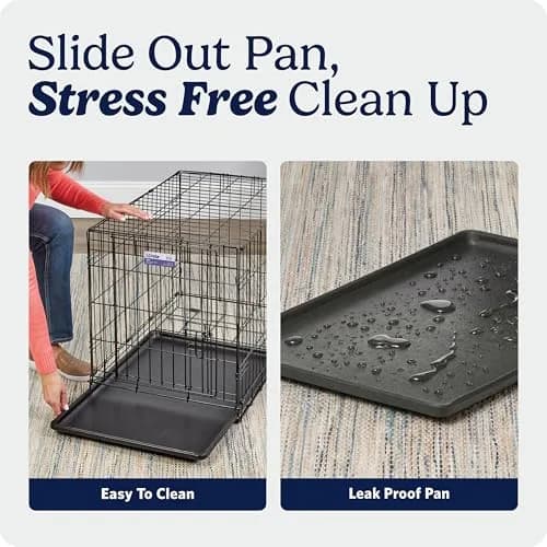MidWest 24-Inch Single Door iCrate for Small Breeds 12-20 lbs | Secure & Foldable thumbnail 6