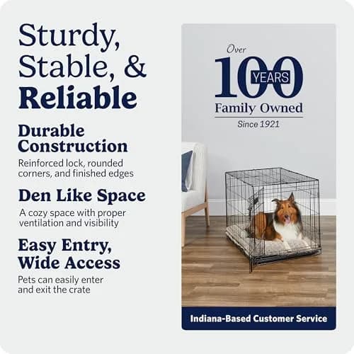 MidWest 36-Inch Single Door iCrate for Medium-Large Breeds 41-70 lbs | Secure, Foldable & Durable thumbnail 5