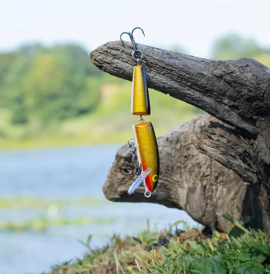 Rapala Jointed Minnow Lure 5-1/4" Firetiger | Wide Swimming Action for Bass Pike Walleye thumbnail 7