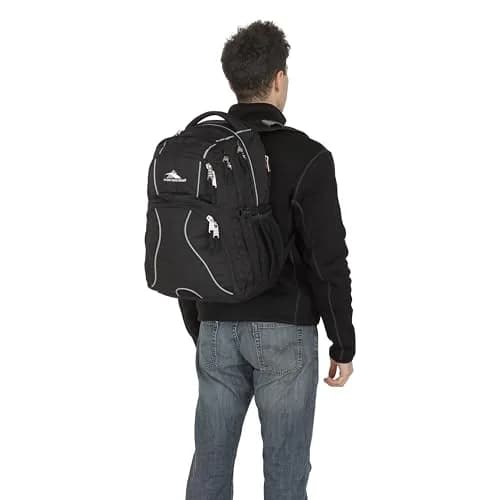 High Sierra Swerve Laptop Backpack, Black, 36.5L (19 x 13 x 7.75-Inch) thumbnail 2
