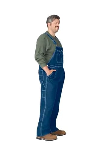 Liberty Big Smith Men's Stonewashed Bib Overall 36x32 | Durable Workwear for Men thumbnail 5