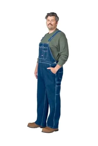 Liberty Big Smith Men's Stonewashed Bib Overall 36x32 | Durable Workwear for Men thumbnail 6
