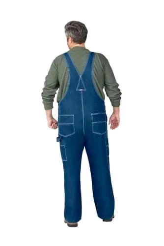Liberty Big Smith Men's Stonewashed Bib Overall 36x32 | Durable Workwear for Men thumbnail 2
