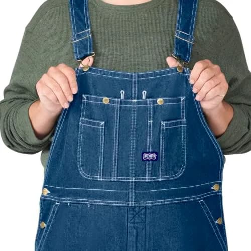 Liberty Big Smith Men's Stonewashed Bib Overall 36x32 | Durable Workwear for Men thumbnail 3