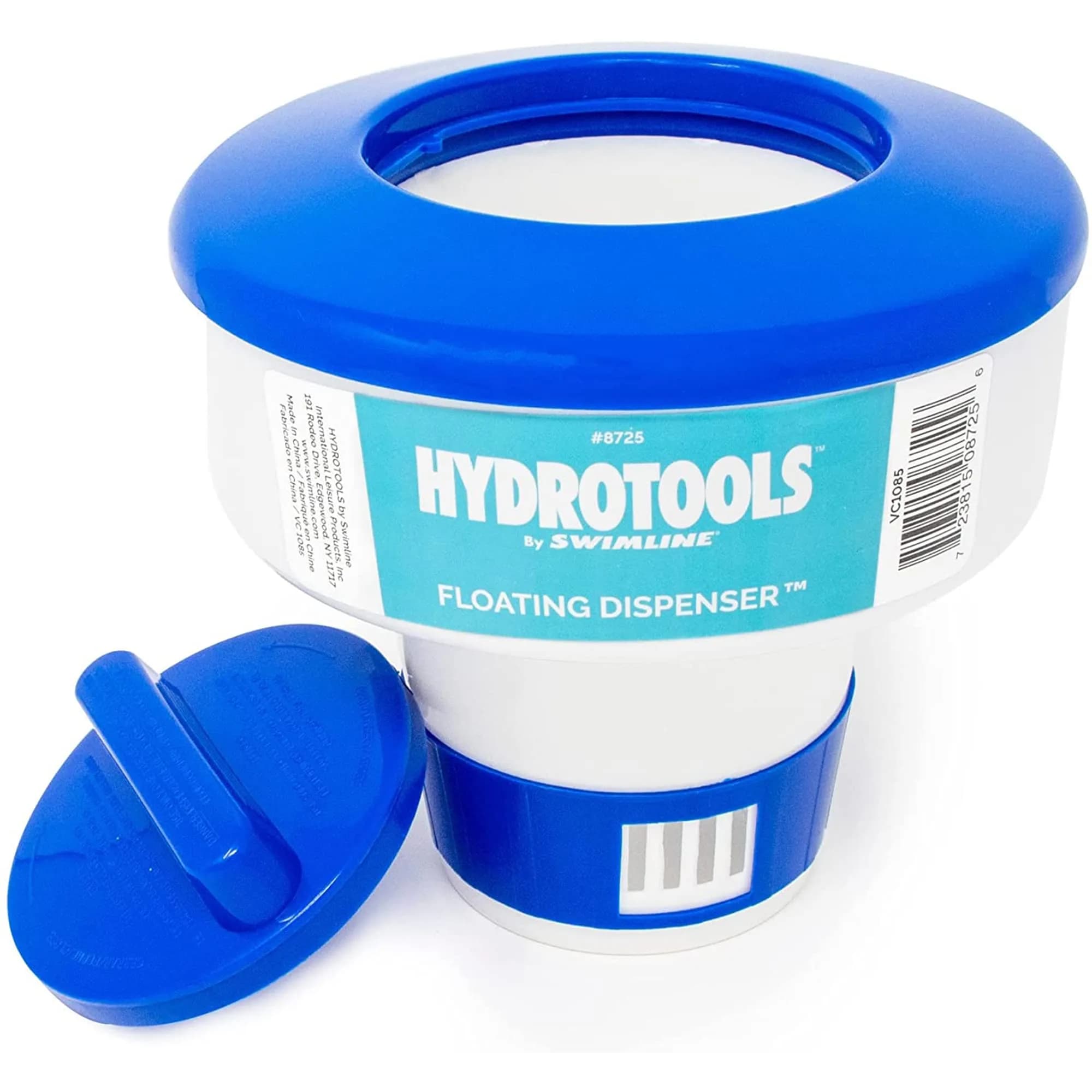 Swimline Floating Pool Chlorine Tablet Dispenser | Adjustable, Large Capacity, Durable Material — Large Capacity