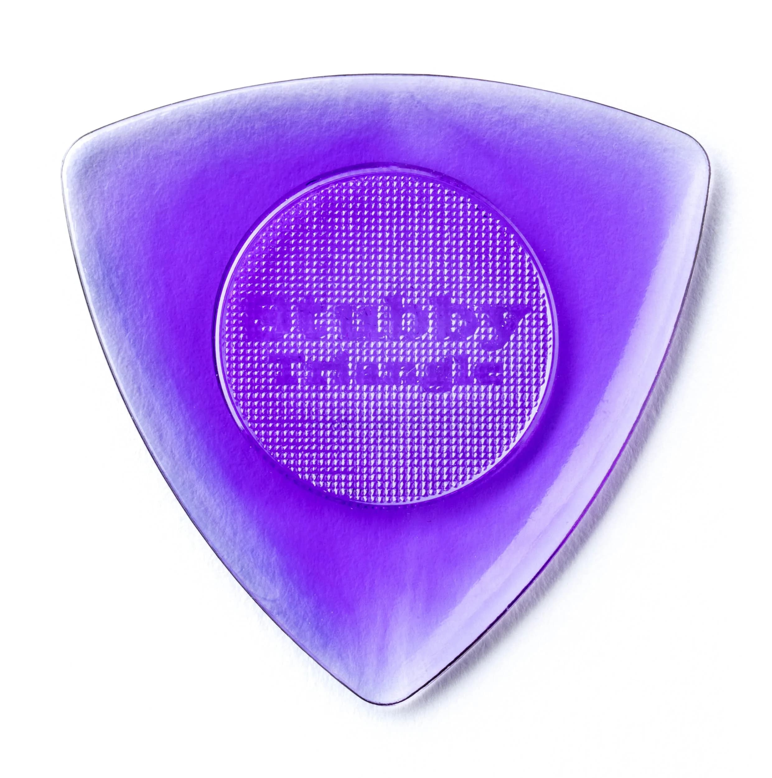 Jim Dunlop Tri Stubby 3.0mm Guitar Picks - 6 Pack | Bright, Contoured Lexan Picks for Powerful Attack — 6-Pack