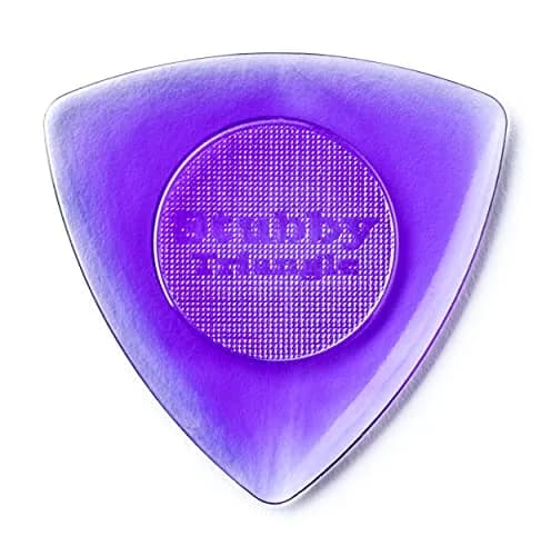 Jim Dunlop Tri Stubby Guitar Picks 2.0mm | Bright, Contoured Lexan Picks (6 Pack) thumbnail 1