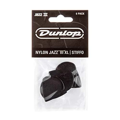 Jim Dunlop Jazz III XL Stiffo Guitar Picks 1.38mm - 6 Pack | Precision Tone & Grip thumbnail 4