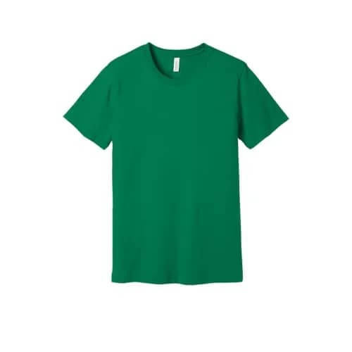 Bella + Canvas Men's Jersey Short Sleeve Tee, Kelly, XL | Unisex Casual T-Shirt with Comfort Fit thumbnail 1