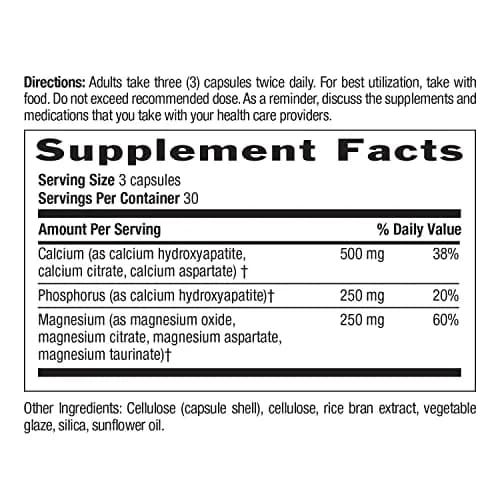 Country Life Target-Mins Calcium Magnesium Complex 90 Capsules | Supports Bone & Muscle Health thumbnail 5