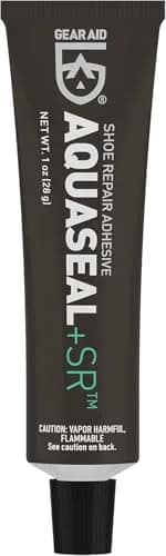 GEAR AID Aquaseal SR Shoe Repair Adhesive 2 Pack | Strong Rubber, Waterproof, Long-Lasting Fix for Shoes thumbnail 1