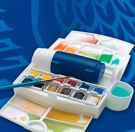 Winsor & Newton Cotman Watercolor Paint Set 12 Half Pan Field Travel Set | Artist Grade Watercolors for Outdoor Sketching thumbnail 3